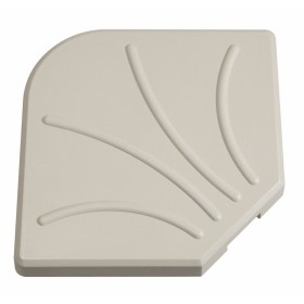 Base para Sombrilla Cemento Blanco 47 x 47 x 5,5 c