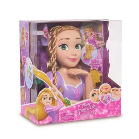 Bambola da Pettinare Disney Princess Rapunzel Disney Princess Rapunzel (13 pcs) di Disney Princess, Bambole Fashion - Rif: S7...