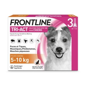 Pipeta para Perros Frontline 5-10 Kg 3 Unidades de Frontline, Pipetas antipulgas - Ref: S7180813, Precio: 37,02 €, Descuento: %