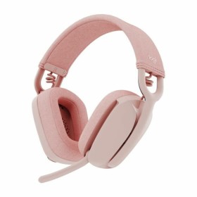 Auricolari con Microfono Logitech Zone Vibe 100 Rosa di Logitech, Cuffie per PC - Rif: S7181053, Prezzo: 149,23 €, Sconto: %