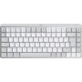 Teclado Inalámbrico Logitech MX Mini Mechanical for Mac Blanco Blanco/Gris Francés AZERTY de Logitech, Teclados - Ref: S71812...