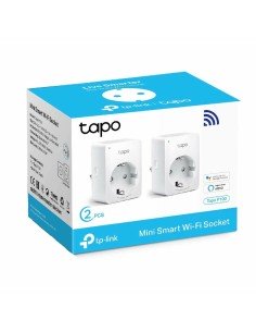 Intelligenter Stecker TP-Link MINI SMART Tapo P100 2900W WLAN Weiß (2 uds) von TP-Link, Intelligente und ferngesteuerte Steck...