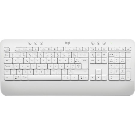 Clavier Logitech Signature K650 AZERTY Français Blanc de Logitech, Claviers - Réf : S7181237, Prix : 70,51 €, Remise : %