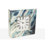 Reloj de Mesa Romimex Azul Plateado Vidrio 20 x 20 x 5 cm de Romimex, Relojes de escritorio - Ref: D1617325, Precio: 17,90 €,...