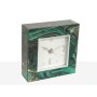 Reloj de Mesa Romimex Verde Transparente Crema Vidrio 14 x 14 x 4 cm de Romimex, Relojes de escritorio - Ref: D1617329, Preci...