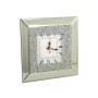 Table clock Romimex Silver Glass 20 x 5 x 20 cm by Romimex, Desk & Shelf Clocks - Ref: D1617335, Price: 24,21 €, Discount: %