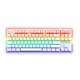 Teclado Gaming The G-Lab Mercury AZERTY Blanco de The G-Lab, Teclados para gamers - Ref: S7181709, Precio: 65,63 €, Descuento: %