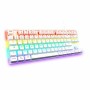 Clavier pour jeu The G-Lab Mercury AZERTY Blanc de The G-Lab, Claviers pour joueurs - Réf : S7181709, Prix : 65,63 €, Remise : %