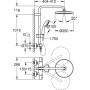 Dusche Säule Grohe Vitalio Start 250 von Grohe, Duscharmaturen und Badewannen - Ref: S7181826, Preis: 371,64 €, Rabatt: %