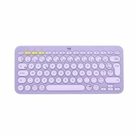 Keyboard Logitech K380 AZERTY French Lilac by Logitech, Keyboards - Ref: S7181894, Price: 72,27 €, Discount: %