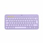 Teclado Logitech K380 AZERTY Francés Lila de Logitech, Teclados - Ref: S7181894, Precio: 72,27 €, Descuento: %