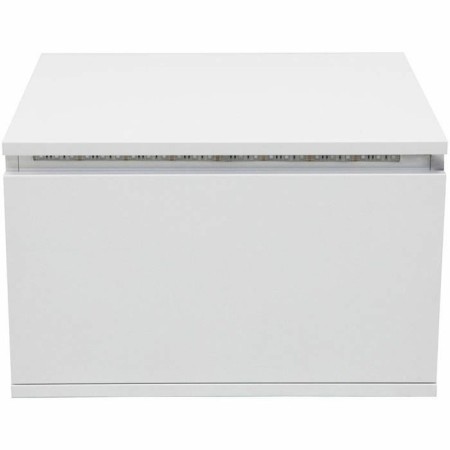 Nightstand Flow 48 x 40 x 30 cm White by BigBuy Home, Bedside Tables - Ref: S7181906, Price: 64,80 €, Discount: %