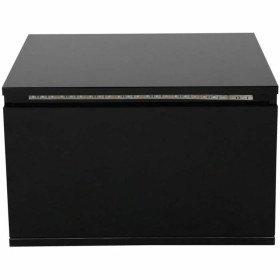 Mesa de Cabeceira Flow 48 x 40 x 30 cm Preto de BigBuy Home, Mesinhas de cabeceira - Ref: S7181907, Preço: 65,76 €, Desconto: %