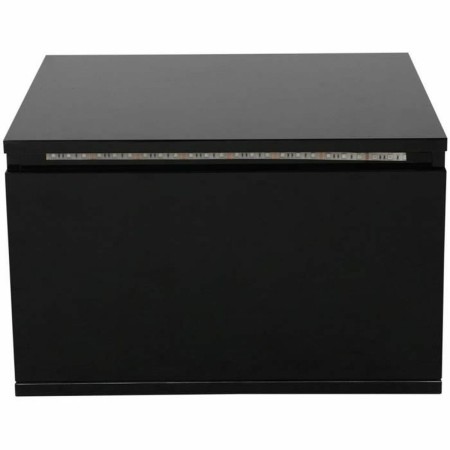 Table de Nuit Flow 48 x 40 x 30 cm Noir de BigBuy Home, Tables de chevet - Réf : S7181907, Prix : 65,76 €, Remise : %