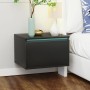 Nightstand Flow 48 x 40 x 30 cm Black by BigBuy Home, Bedside Tables - Ref: S7181907, Price: 65,76 €, Discount: %