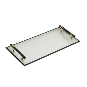 Bandeja Romimex Transparente Dorado Metal Vidrio 40 x 4 x 20 cm de Romimex, Platos y fuentes - Ref: D1617357, Precio: 28,92 €...