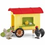 Conjunto de brinquedos Schleich Mobile Chicken Coop Plástico de Schleich, Conjuntos de jogos - Ref: S7182238, Preço: 33,02 €,...