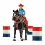 Playset Schleich Cowgirl Barrel Racing Fun de Schleich, Playsets de figuras de juguete - Ref: S7182240, Precio: 36,84 €, Desc...