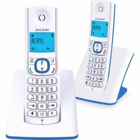 Telefone Fixo Alcatel F530 Duo Azul Azul/Branco de Alcatel, Telefones analógicos - Ref: S7182332, Preço: 62,53 €, Desconto: %