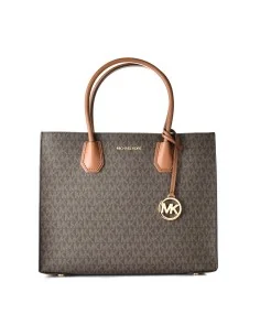 Bolsa Mulher Michael Kors MERCER Castanho 32 x 26 x 13 cm de Michael Kors, Shoppers e malas de ombro - Ref: S0378277, Precio:...