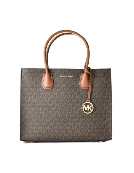 Borsa Donna Michael Kors MERCER Marrone 32 x 26 x 13 cm da Michael Kors, Borse a spalla - Ref: S0378277, Precio: 248,10 €, De...