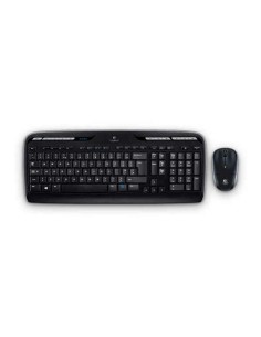 clavier et souris Dell KM5221WBKB-SPN Noir Espagnol Qwerty | Tienda24 Tienda24.eu