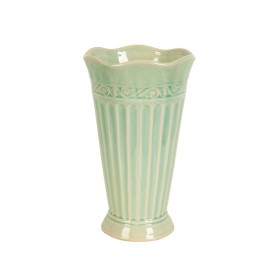 Vase Romimex Blue Ceramic 16 x 27 x 16 cm by Romimex, Vases - Ref: D1617391, Price: 25,94 €, Discount: %