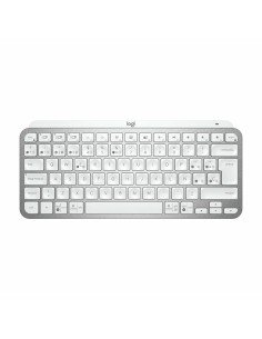 Tastiera Logitech MX Keys Mini Grigio Qwerty in Spagnolo Argentato Bianco da Logitech, Tastiere - Ref: S7809048, Precio: 115,...