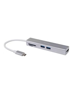 Hub USB Equip 133480 Grigio da Equip, Hub USB - Ref: S7809494, Precio: 39,30 €, Descuento: %