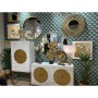 Wall mirror Romimex Golden Metal Circles 87 x 87 x 3 cm by Romimex, Wall-Mounted Mirrors - Ref: D1617499, Price: 250,28 €, Di...