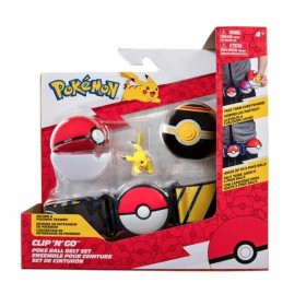 Playset Pokémon Clip Belt 'n' Go - Pikachu by Pokémon, Toy figures playsets - Ref: S7184677, Price: 42,22 €, Discount: %