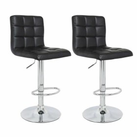 Stool Black (2 Pieces) by BigBuy Home, Barstools - Ref: S7184850, Price: 147,86 €, Discount: %