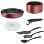 Bateria de Cozinha Tefal L3989502 10 Peças de Tefal, Jogos de tachos e panelas - Ref: S7184911, Preço: 122,95 €, Desconto: %