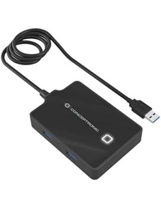 USB Hub Vention CHMBD Black | Tienda24 Tienda24.eu