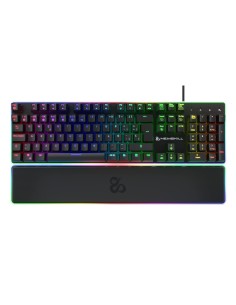 Gaming Keyboard Genesis NKG-1793 Spanish Qwerty QWERTY RGB Black | Tienda24 Tienda24.eu