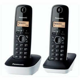 Kabelloses Telefon Panasonic KX-TG1612 Bernstein Schwarz/Weiß von Panasonic, Analoge Telefone - Ref: S7185023, Preis: 59,85 €...