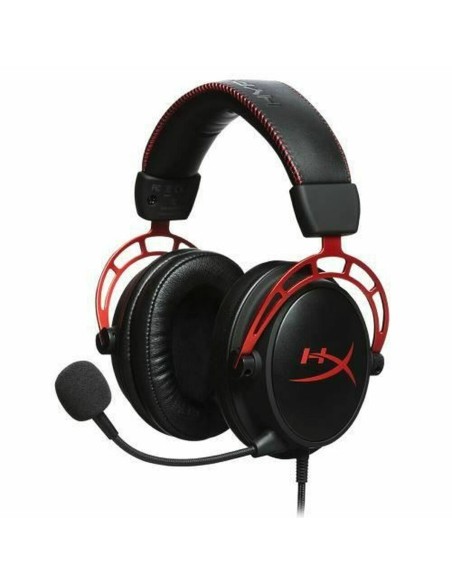 Kopfhörer mit Mikrofon Hyperx HyperX Cloud Alpha Schwarz Rot Rot/Schwarz | Tienda24 Tienda24.eu