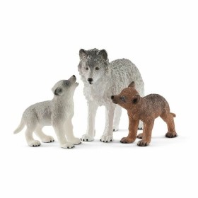 Set Animaux Sauvages Schleich Plastique Loup de Schleich, Animaux - Réf : S7185046, Prix : 30,55 €, Remise : %