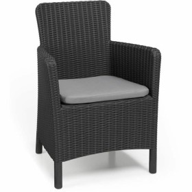 Garden chair Allibert by KETER 63 x 60 x 85 cm Rattan by Allibert by KETER, Garden Dining Chairs - Ref: S7185661, Price: 90,2...