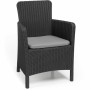 Sedia da giardino Allibert by KETER 63 x 60 x 85 cm Rattan di Allibert by KETER, Sedie per tavolo da giardino - Rif: S7185661...