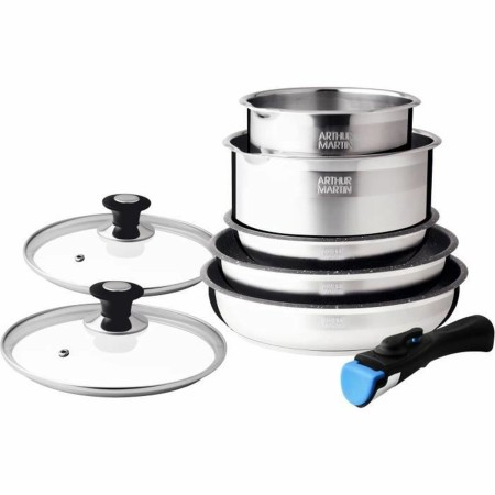 Cookware Arthur Martin 8 Pieces by Arthur Martin, Frying pan and saucepan sets - Ref: S7185908, Price: 90,79 €, Discount: %