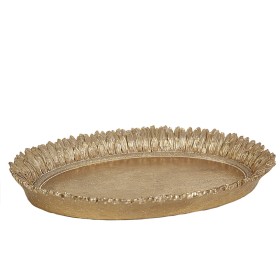 Valet Tray Romimex Golden Resin 32 x 4 x 22 cm by Romimex, Trays - Ref: D1617824, Price: 26,74 €, Discount: %