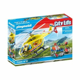 Actionfiguren Playmobil Rescue helicoptere 48 Stücke von Playmobil, Puppen und Actionfiguren - Ref: S7186104, Preis: 65,04 €,...