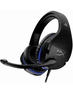 Auriculares com microfone para Vídeojogos Hyperx HyperX Cloud Stinger PS5-PS4 Preto/Azul Azul Preto de Hyperx, Auriculares e ...