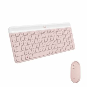 clavier et souris Logitech de Logitech, Ensembles Clavier et Souris - Réf : S7186425, Prix : 80,22 €, Remise : %