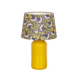 Desk lamp Romimex Yellow Ceramic 26 x 43 x 26 cm by Romimex, Bedside and Table Lamps - Ref: D1617870, Price: 46,92 €, Discoun...