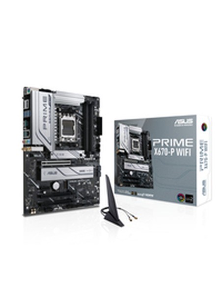 Placa Mãe Asus PRIME X670-P WIFI AMD AM5 AMD AMD X670 | Tienda24 Tienda24.eu