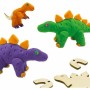 Jogo de Plasticina SES Creative Dinosaurs Sem glúten | Tienda24 - Global Online Shop Tienda24.eu