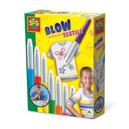 Set de Rotuladores SES Creative Blow Airbrush Textile de SES Creative, Moda y tie-dye - Ref: S7186750, Precio: 26,44 €, Descu...