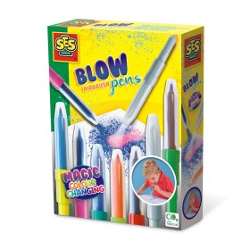 Set of Felt Tip Pens SES Creative Blow Airbrush Pens by SES Creative, Drawing - Ref: S7186751, Price: 26,44 €, Discount: %